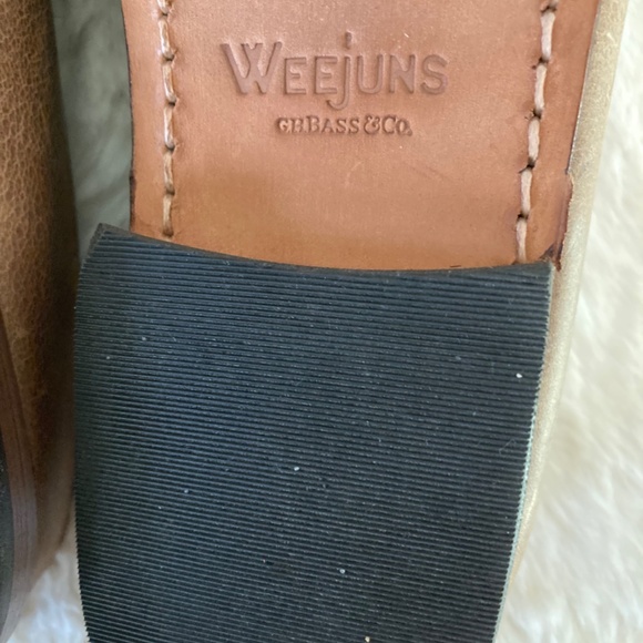 Bass Weejuns all leather penny loafers sz 8M - Picture 5 of 5